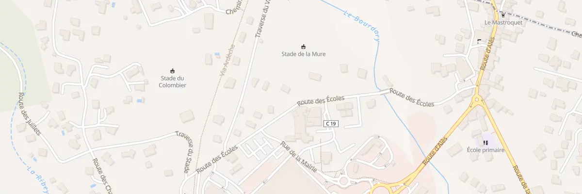 Plan du 330 Rte des Ecoles à Saint-Étienne-de-Fontbellon