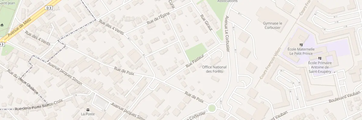 Plan du 5 Rue Pasteur à Saint-Memmie