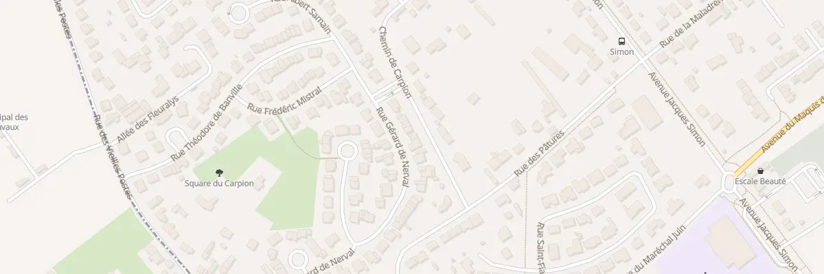 Plan du 7 Rue Gérard de Nerval à Saint-Memmie