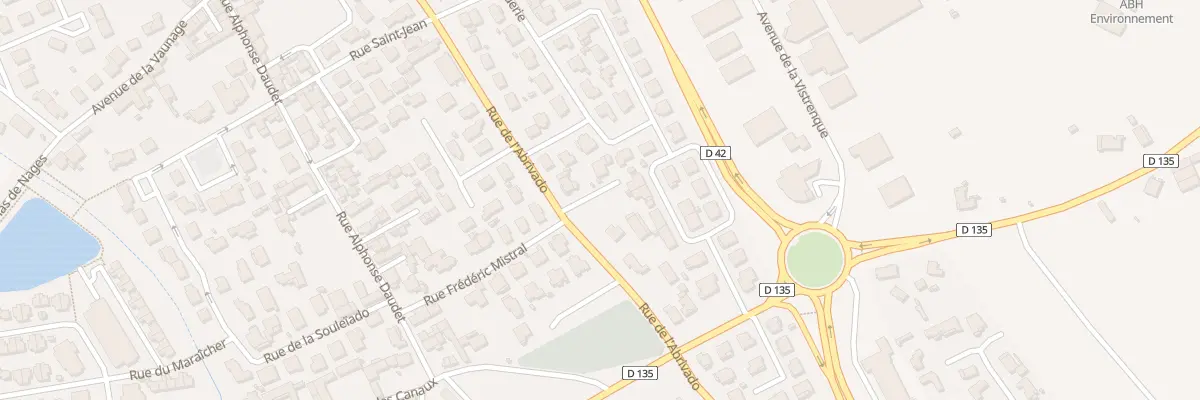 Plan du 321 Rue de l’Abrivado à Caissargues