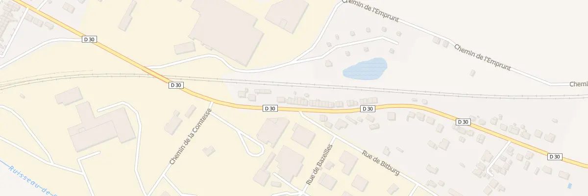 Plan du 11 Rue de Pamplemousse à Rethel