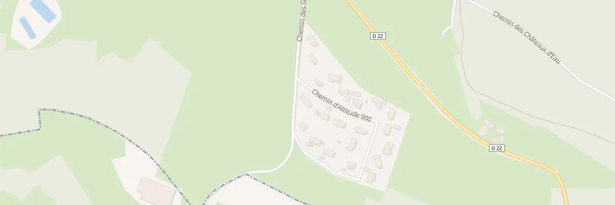 Plan du 217 Che des Glacières à Saint-Romain-les-Atheux