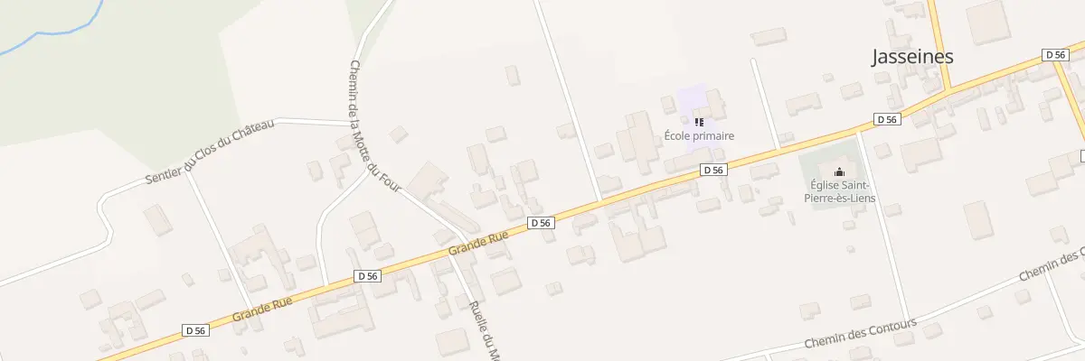 Plan du 22 Grande Rue à Jasseines