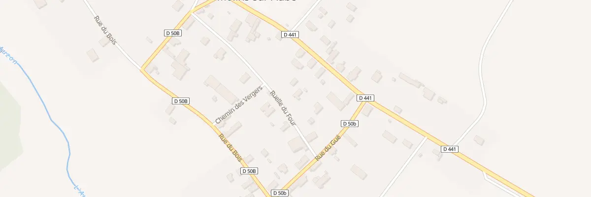 Plan du 7 Rle du Four à Molins-sur-Aube