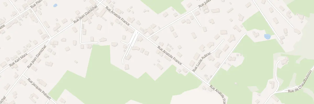 Plan du 94 Rue Anatole France à Gourdon