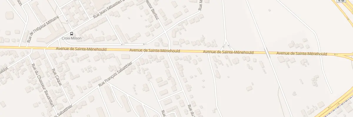 Plan du 1 Rue du Groupe Tritant à Châlons-en-Champagne
