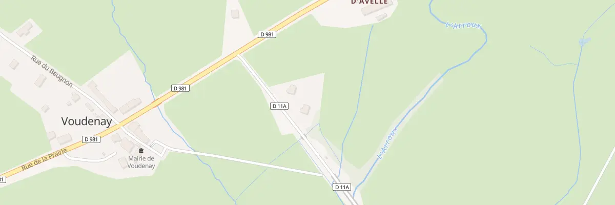 Plan du 5 Rue du Chemin Neuf à Voudenay