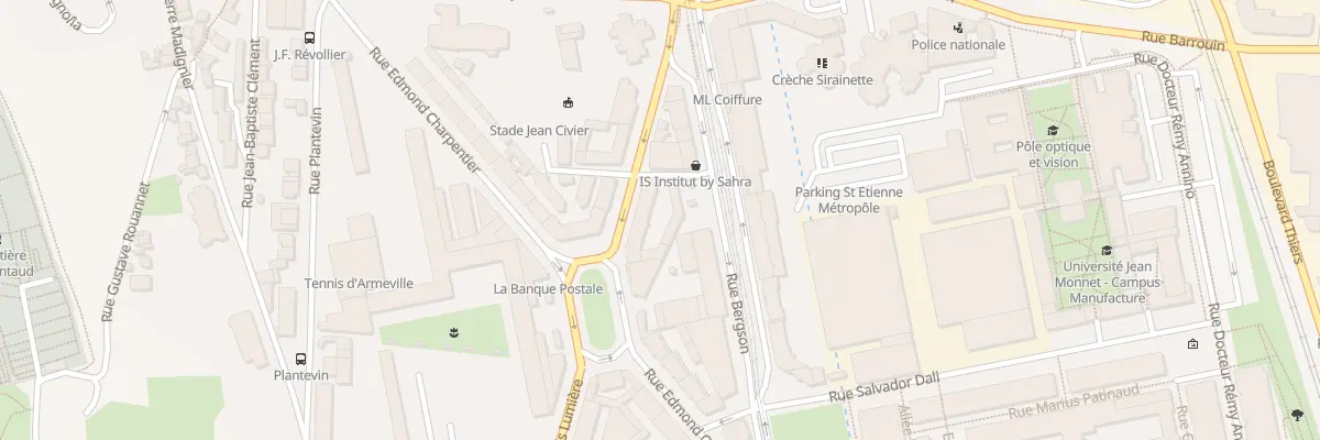 Plan du 4 Bd Lt Maurice Knoblauch à Saint-Étienne