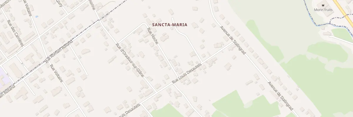 Plan du 23 Rue Hoche à Saint-Vallier