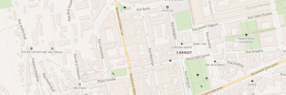 Plan du 77 Rue Marengo à Saint-Étienne