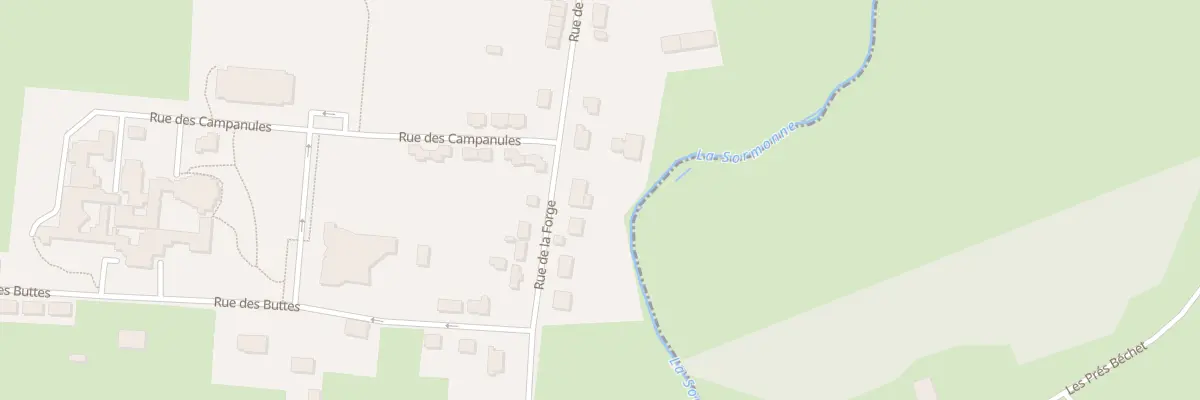 Plan du 11 Rue de la Forge à Auvillers-les-Forges