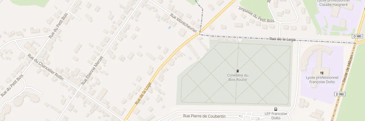 Plan du 9 Rue de la Loge à Montceau-les-Mines