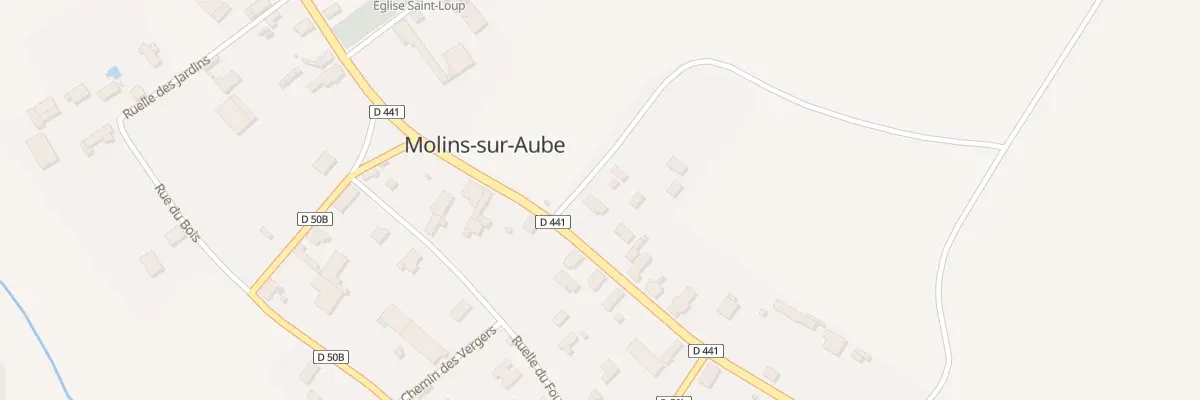 Plan du 14 Rue de la Belle Etoile à Molins-sur-Aube