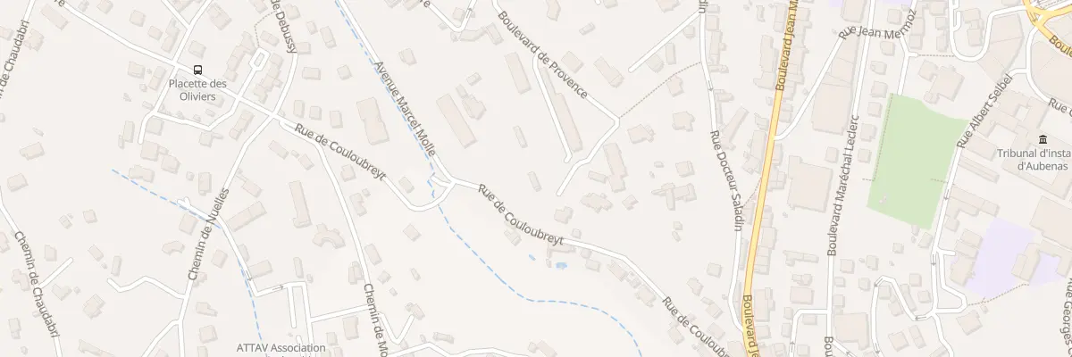 Plan du 10A Bd de Provence à Aubenas