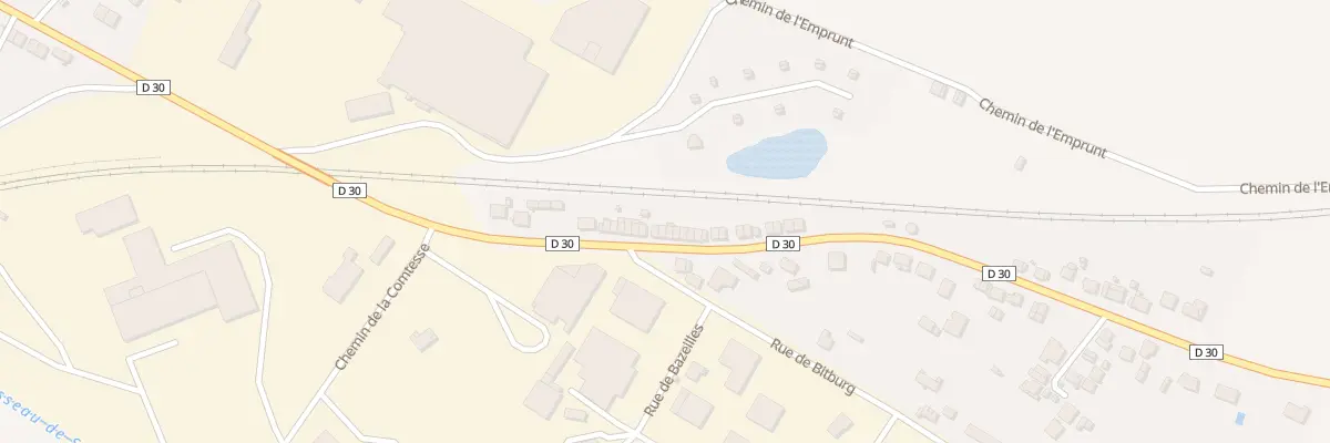Plan du 23 Rue de Pamplemousse à Rethel