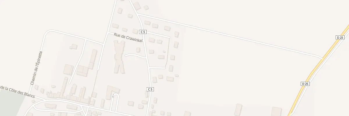 Plan du 9 Rue de Crawinkel à Juniville