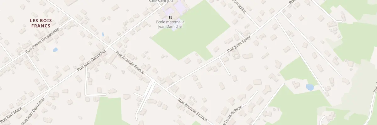 Plan du 5 Rue Jules Ferry à Saint-Vallier