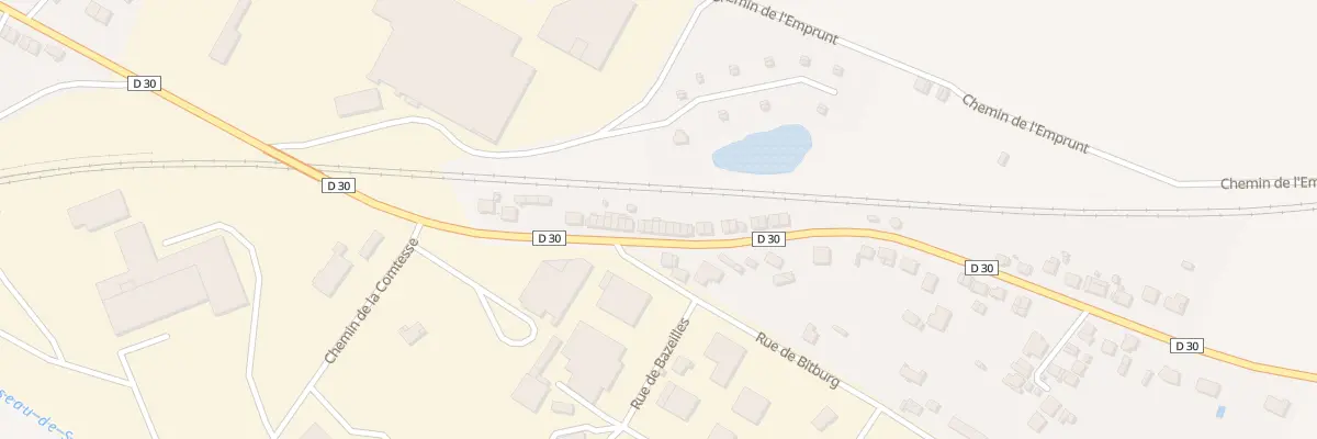Plan du 25 Rue de Pamplemousse à Rethel