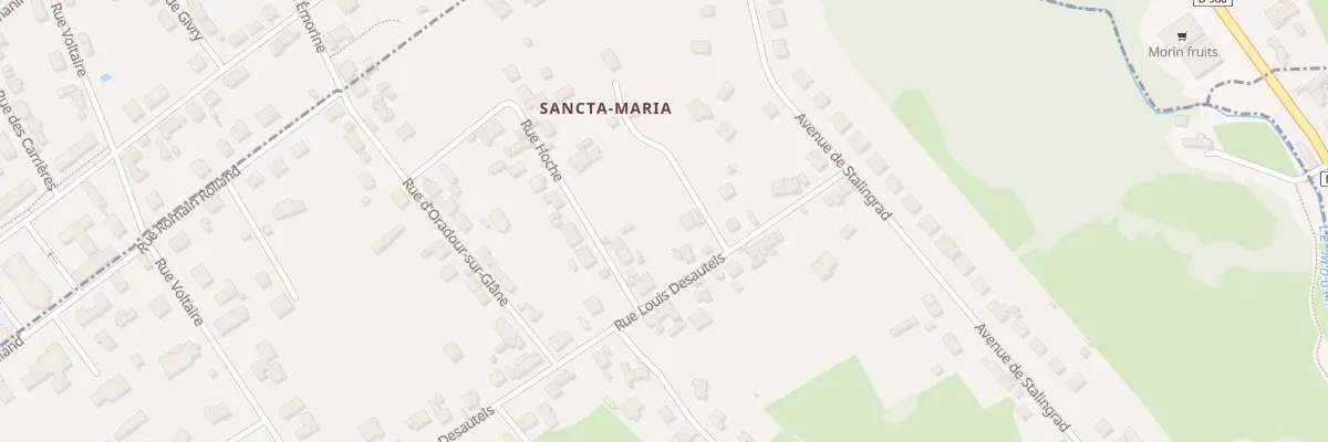 Plan du 61 Rue Louis Desautels à Saint-Vallier