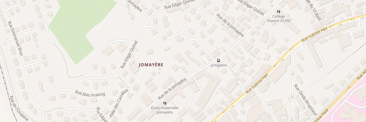 Plan du 82 Rue de la Jomayère à Saint-Étienne