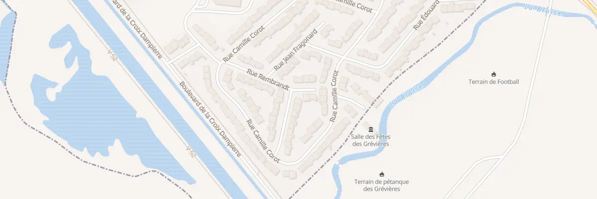 Plan du 19 Rue Rembrandt à Châlons-en-Champagne