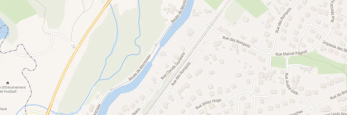 Plan du 6 Rue Claude Dorléans à Blanzy