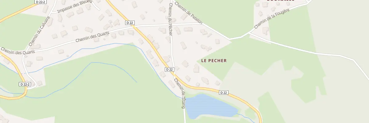 Plan du 32 Che du Pêcher à Saint-Romain-les-Atheux