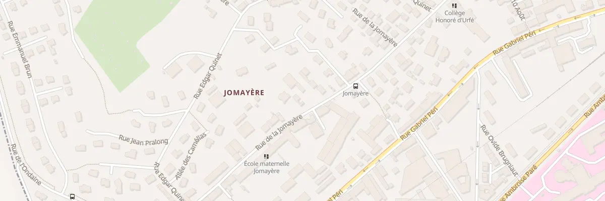 Plan du 84 Rue de la Jomayère à Saint-Étienne