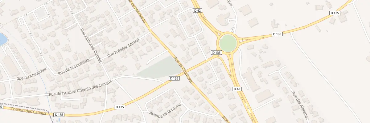 Plan du 443 Rue de l’Abrivado à Caissargues