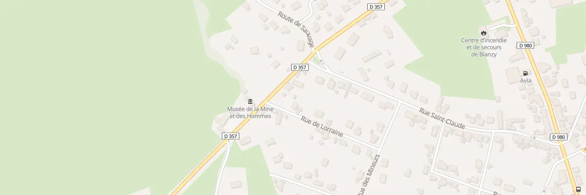 Plan du 7 Rue du Bois Clair à Blanzy