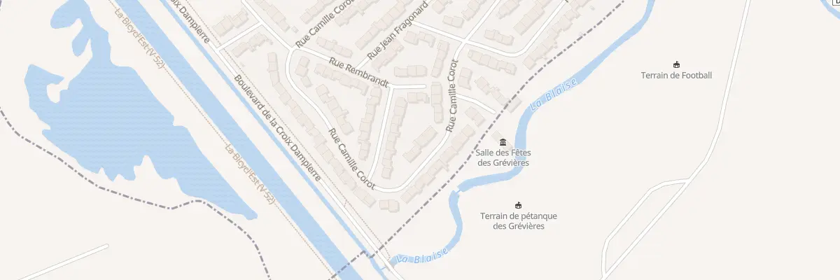 Plan du 57 Rue Camille Corot à Châlons-en-Champagne