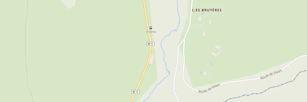 Plan du 606 Rte des Brossettes à L’Étrat