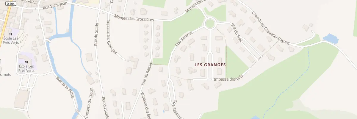 Plan du 5479 Rue Sesame à Cublize
