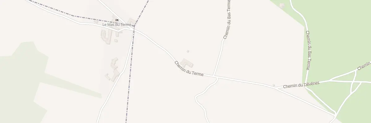 Plan du 5061 Le Terme à Montclus