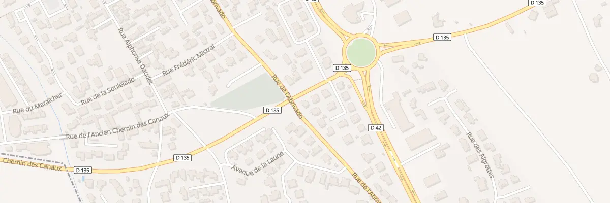 Plan du 497 Rue de l’Abrivado à Caissargues