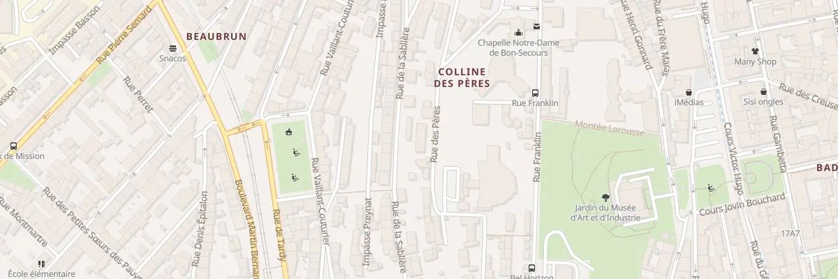 Plan du 61 Rue de la Sablière à Saint-Étienne