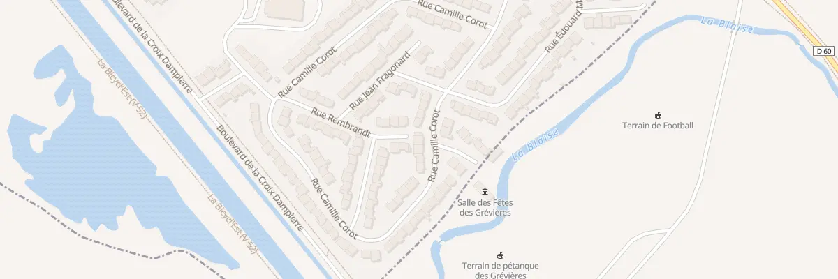 Plan du 67 Rue Camille Corot à Châlons-en-Champagne
