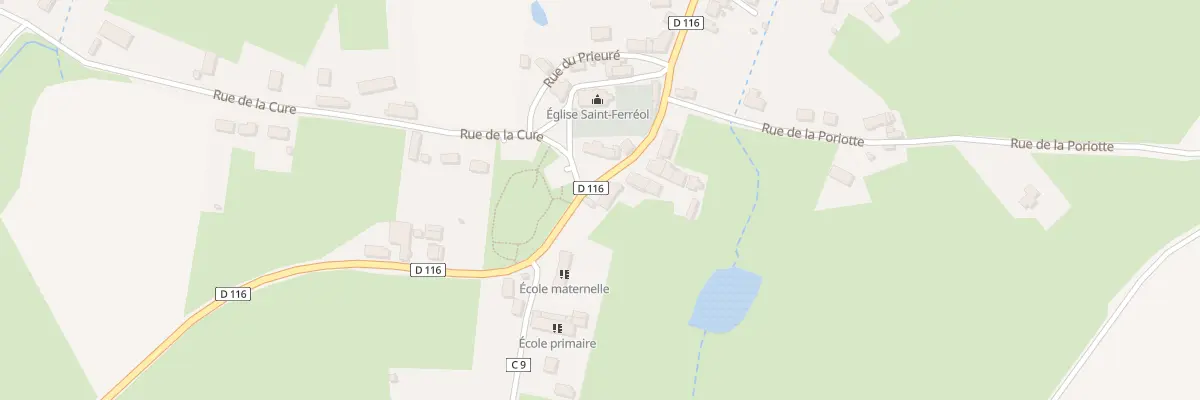 Plan du 35 Rte d’Autun à Curgy