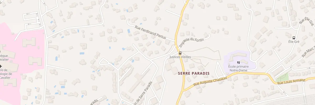 Plan du 485 Che du Serre Paradis à Nîmes