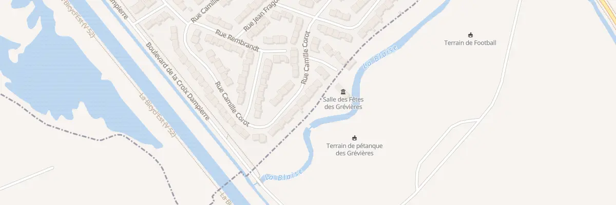 Plan du 134 Rue Camille Corot à Châlons-en-Champagne