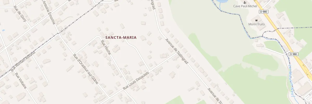 Plan du 75 Rue Louis Desautels à Saint-Vallier