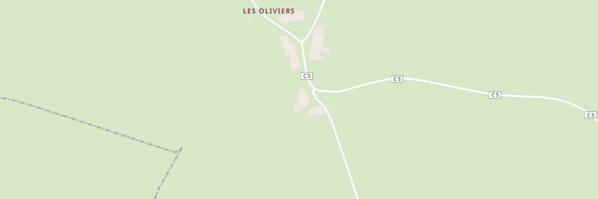 Plan du 5034 Les Oliviers à Flaignes-Havys