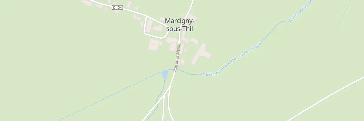 Plan du 20 Rue de la Mairie à Marcigny-sous-Thil