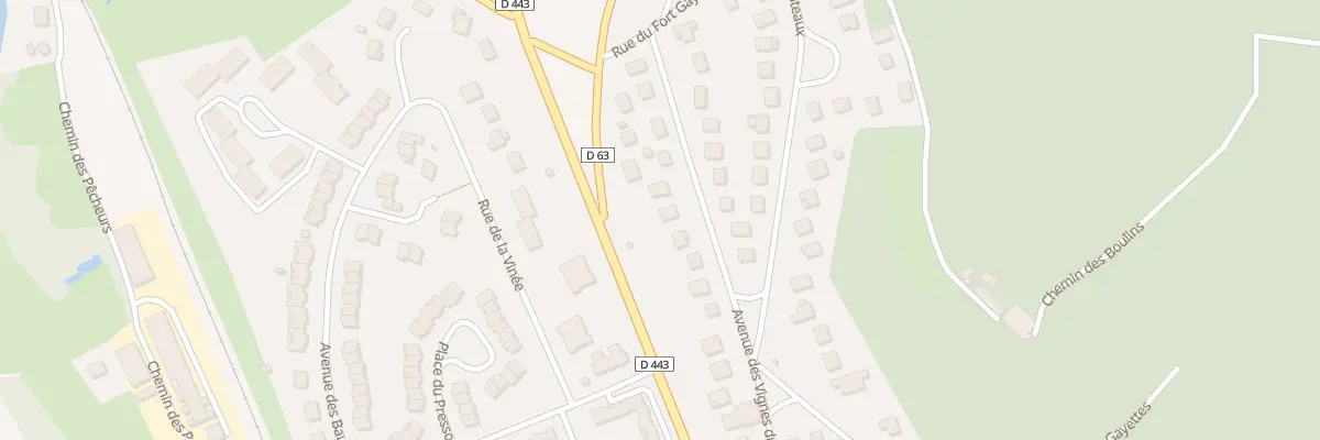 Plan du 23 Av Des Vignes Du Merite à Bar-sur-Seine