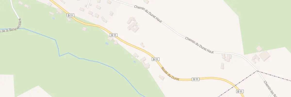 Plan du 5335 Le Duret à Aveizieux