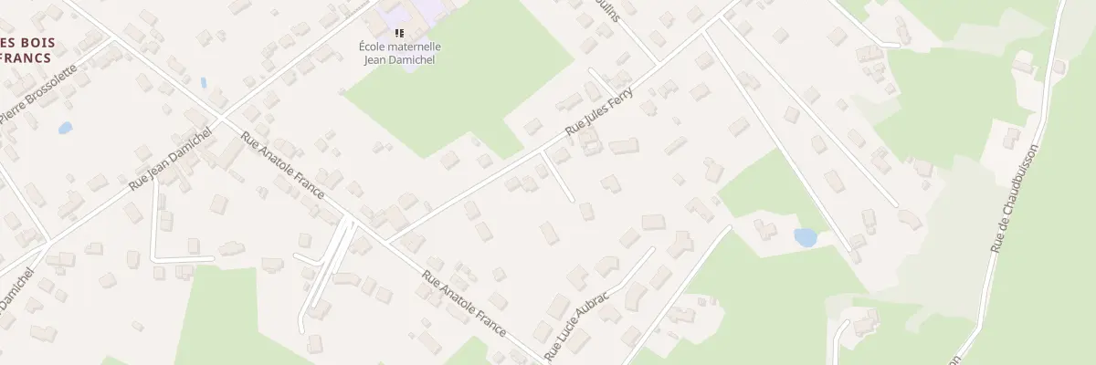 Plan du 14 Rue Jules Ferry à Saint-Vallier
