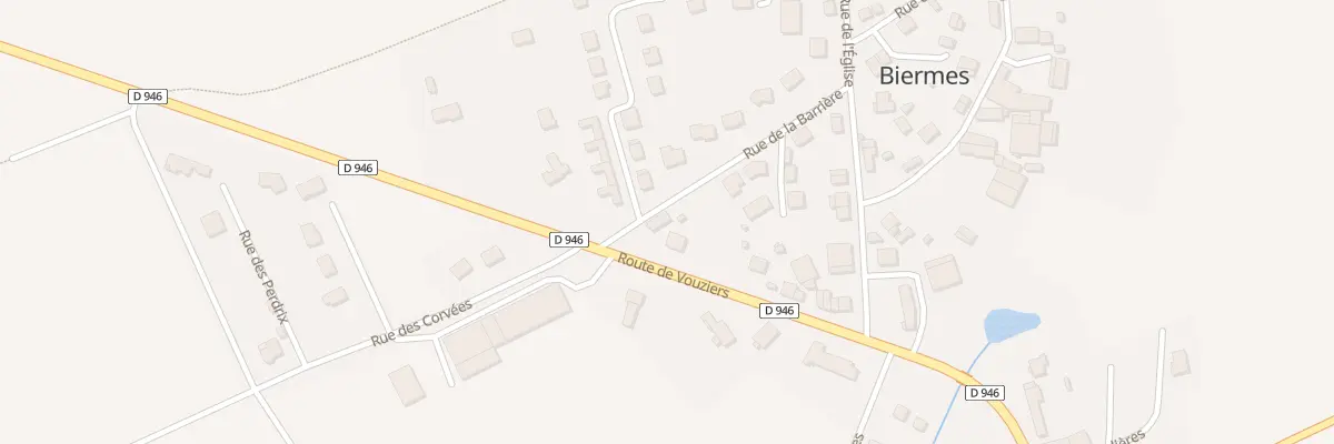 Plan du 7 Rue de la Barriere à Biermes
