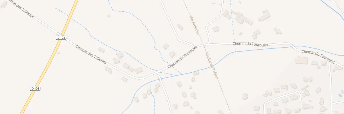 Plan du 52 Che du Touroulet à Saint-Sernin