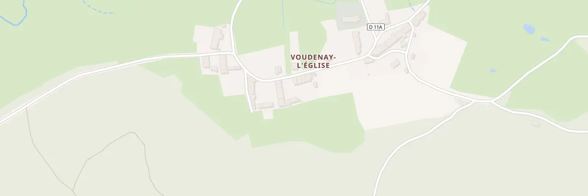Plan du 16 Rue Boisseau à Voudenay