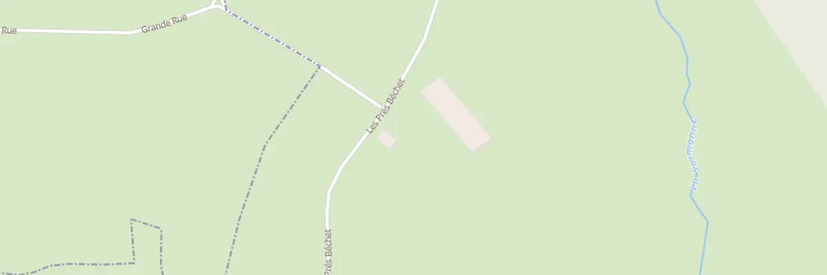 Plan du 1 Ham de la Forge à Girondelle
